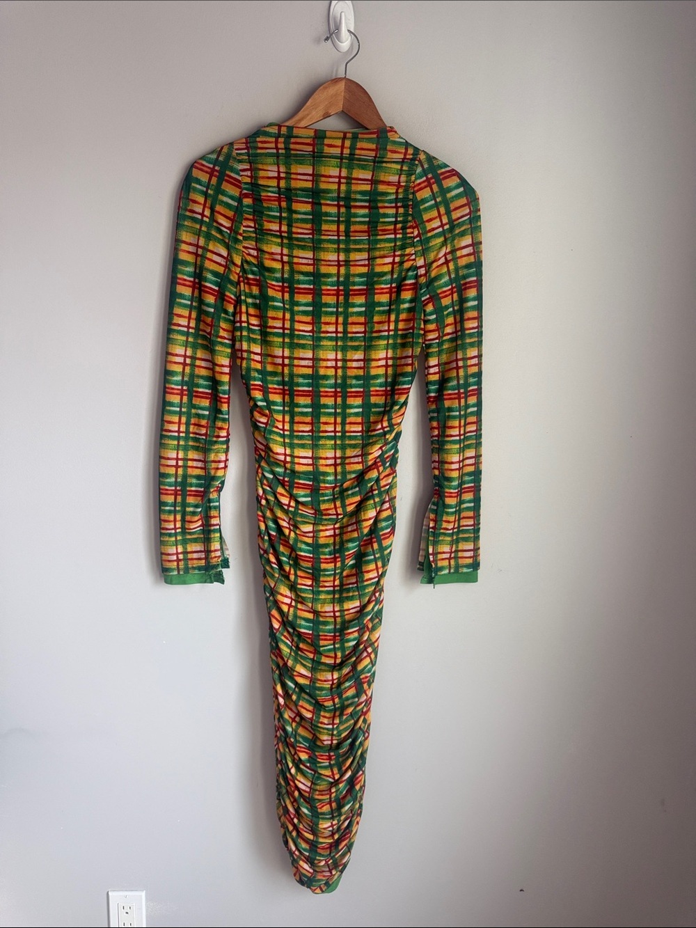 SIMON MILLER Azora printed jersey midi dress Small - Picture 3 of 12